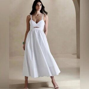 Banana Republic - Isa Cotton Dress - Size 0 - White